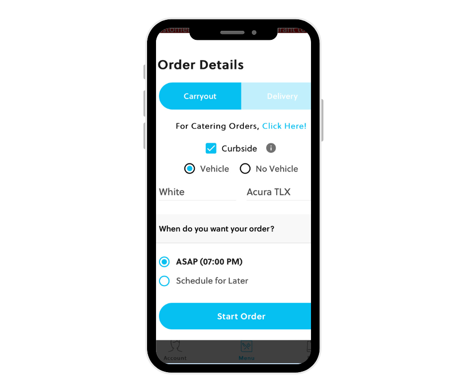 Online ordering and delivery by eTransact