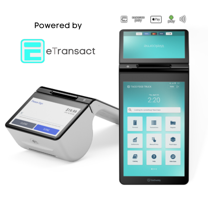 Online ordering and POS Systems powered by eTransact.