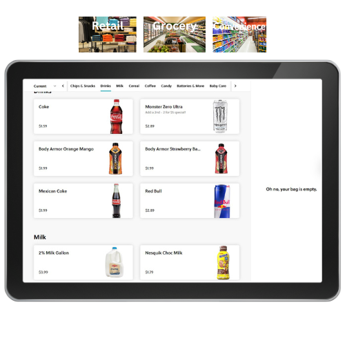Online Ordering for retailers. On-demand eCommerce.